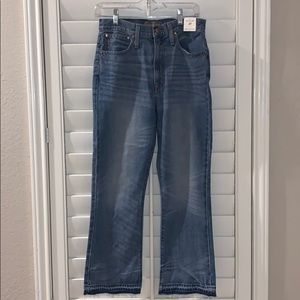 NWT JCrew Point Sur straight leg jeans size 27